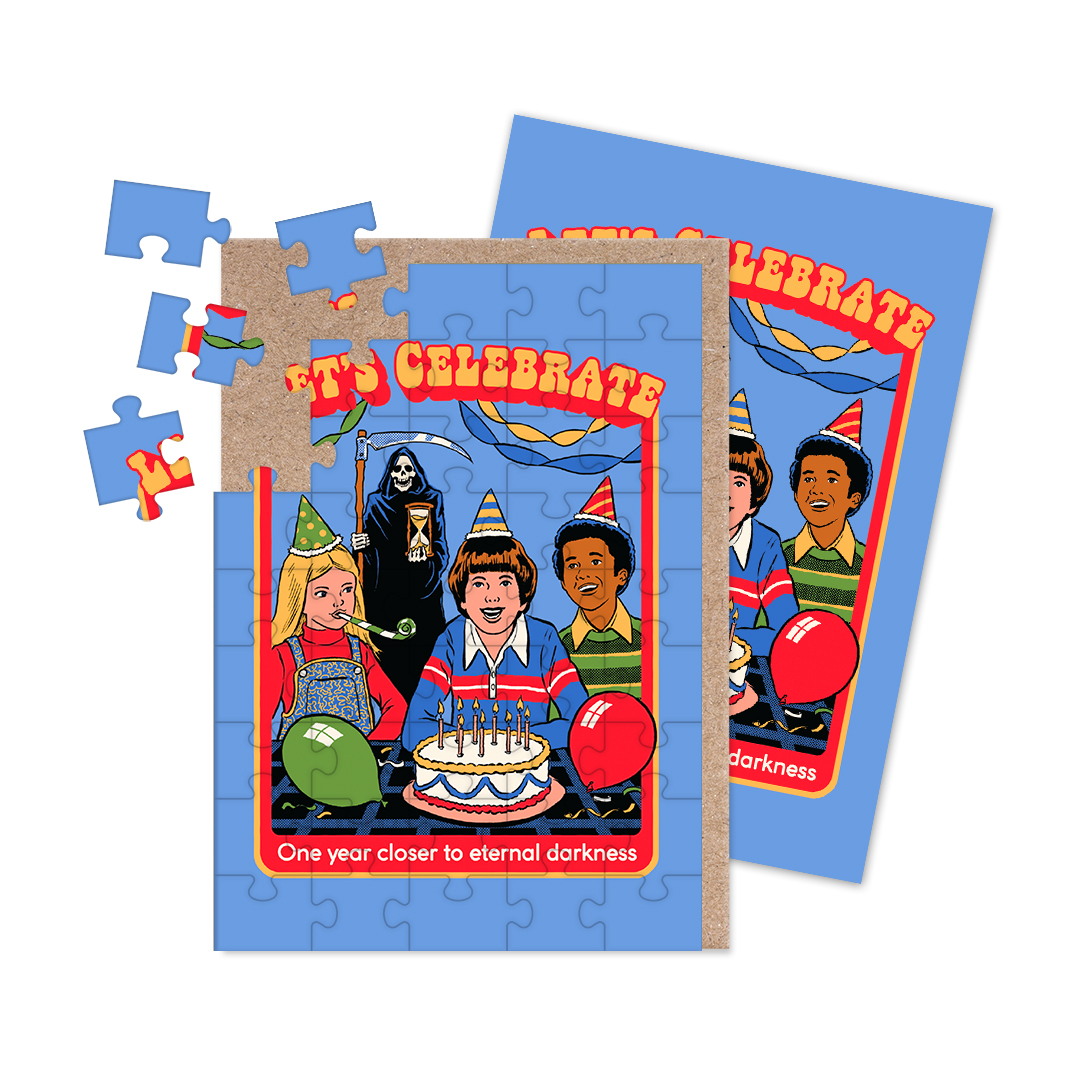 Picture of Eternal Darkness Jigsaw Greeting Card (12946)