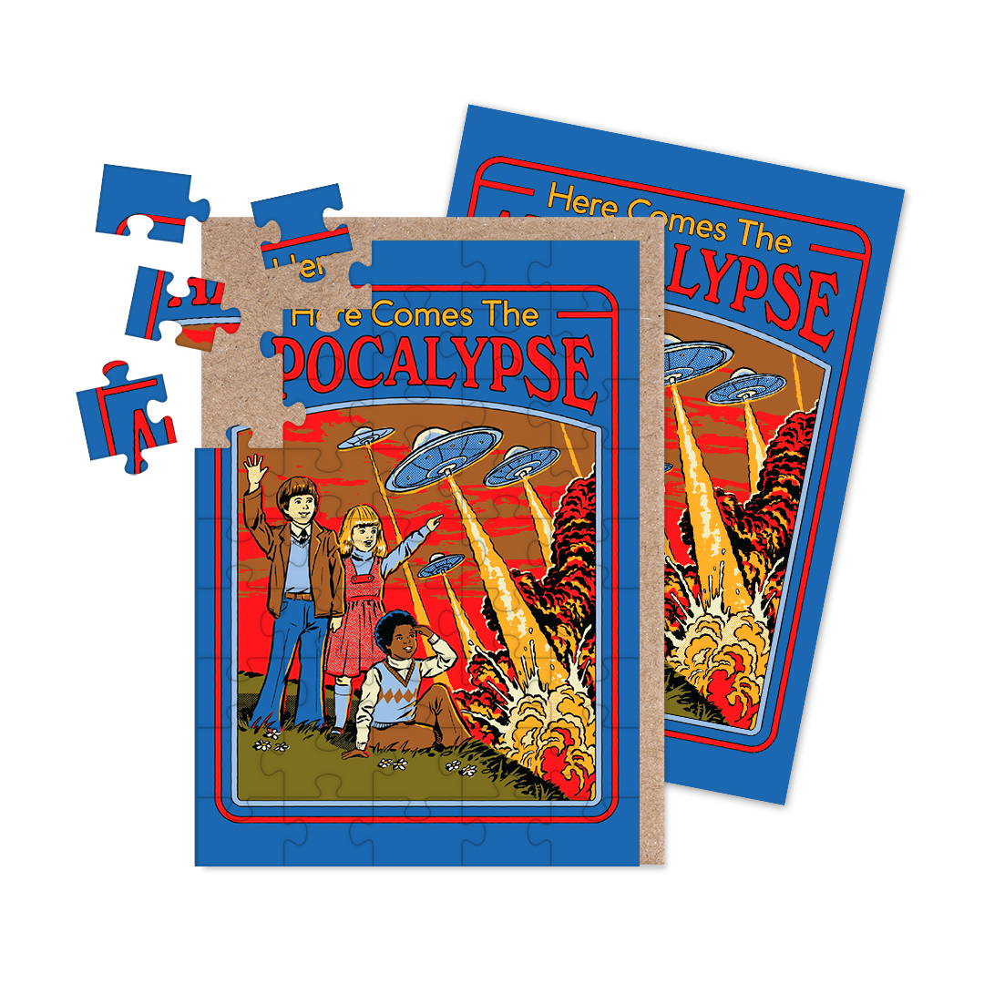 Picture of Apocalypse Jigsaw Greeting Card (12951)