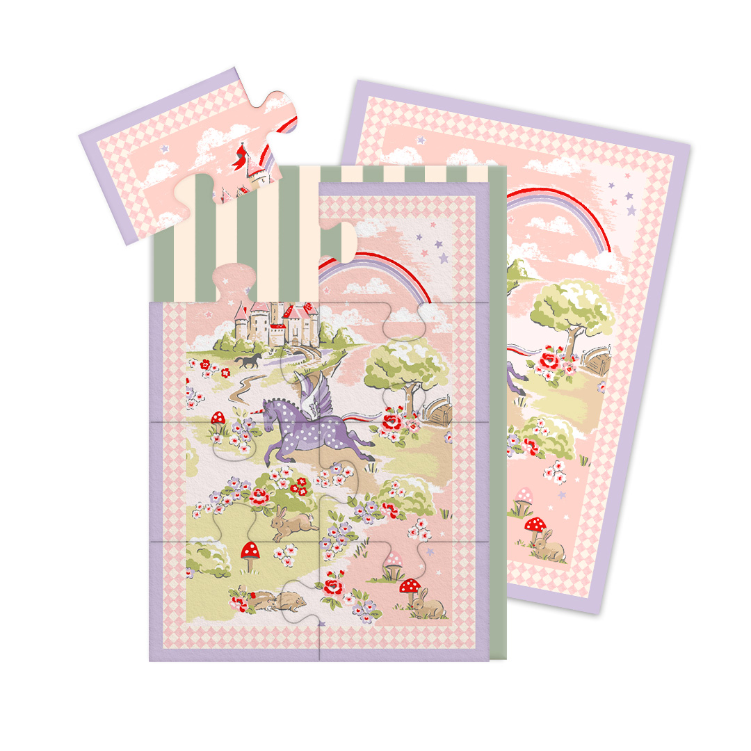 Picture of Unicorn World Jigsaw Greeting Card (12959)