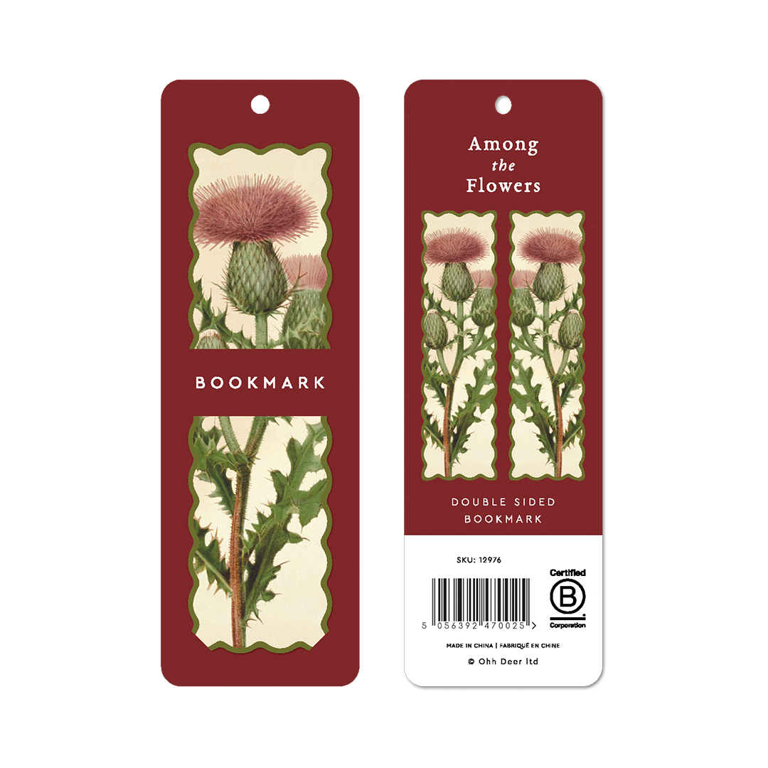 Picture of Scalloped Thistle Bookmark (12976)