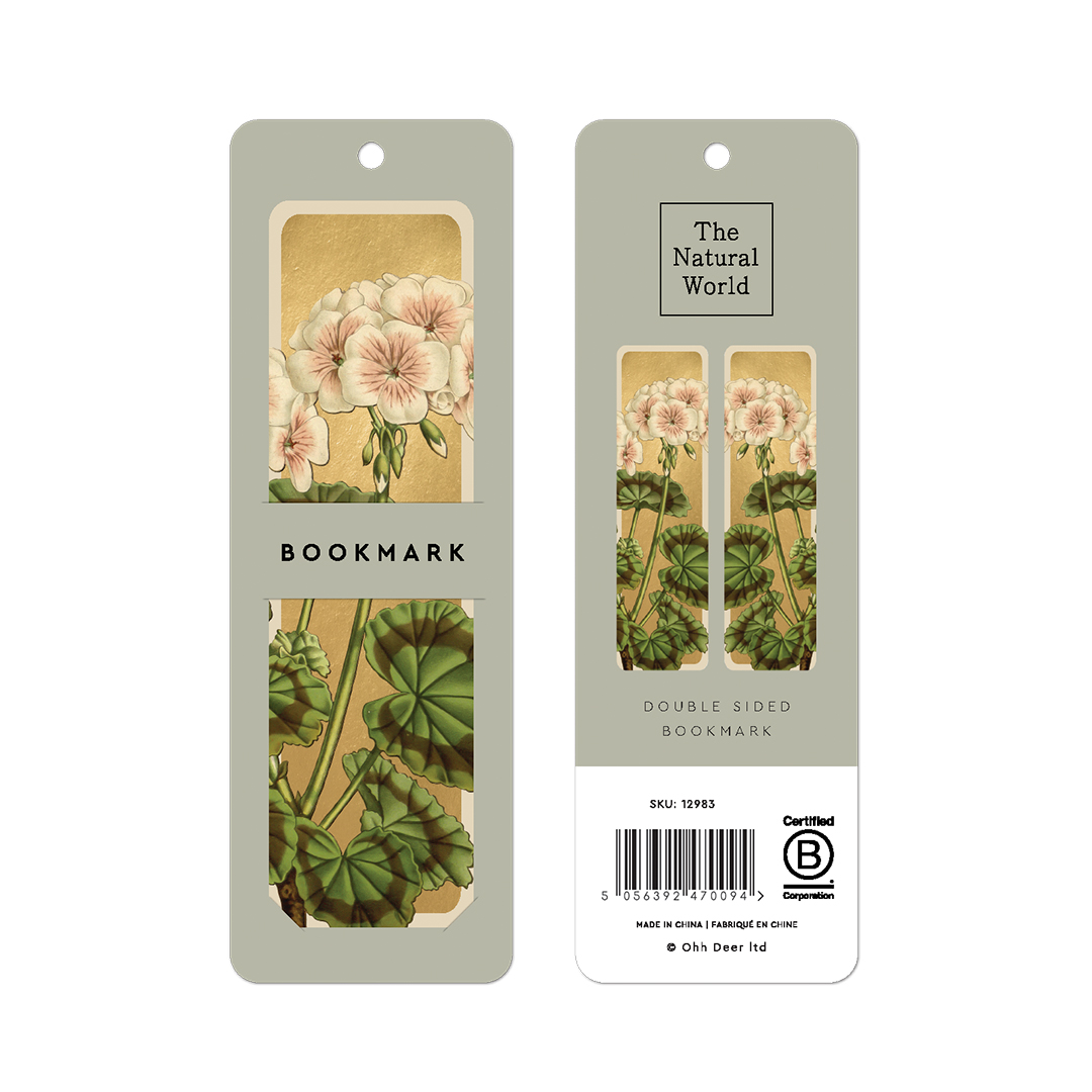 Picture of Natural World Geranium Bookmark (12983)