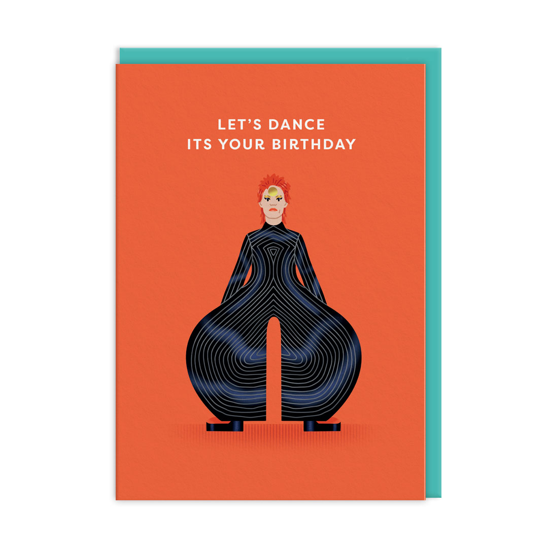 Picture of David Bowie Greeting Card (13009)