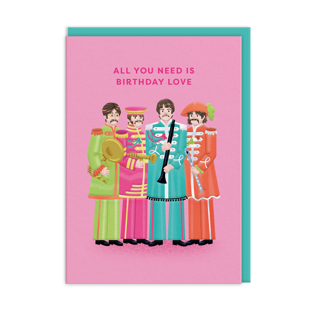 Picture of The Beatles Greeting Card (13013)