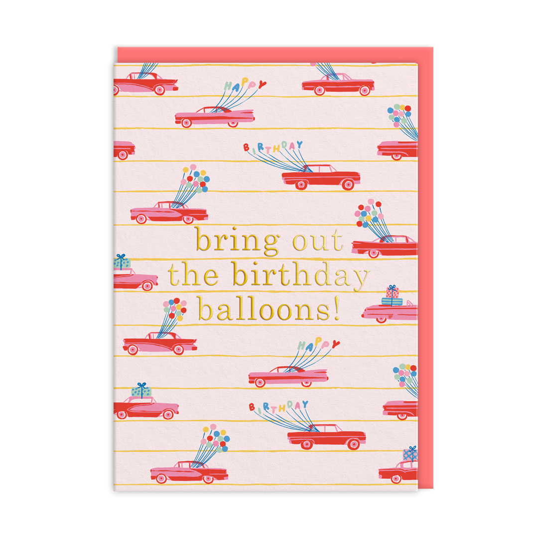 Picture of Birthday Cadillac Greeting Card (13073)