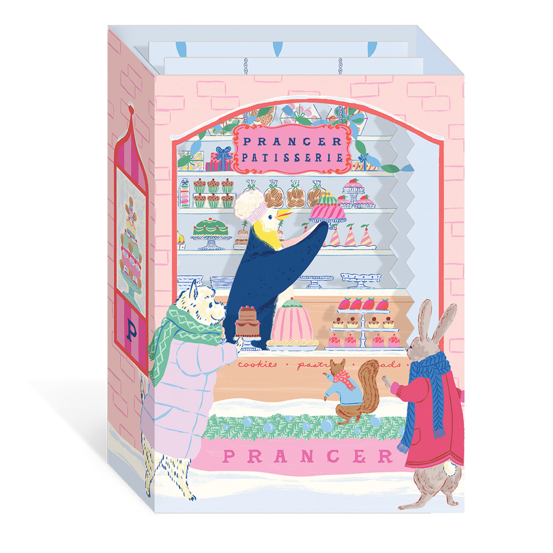 Picture of Christmas Bakery Greeting Card (3D) (13076)