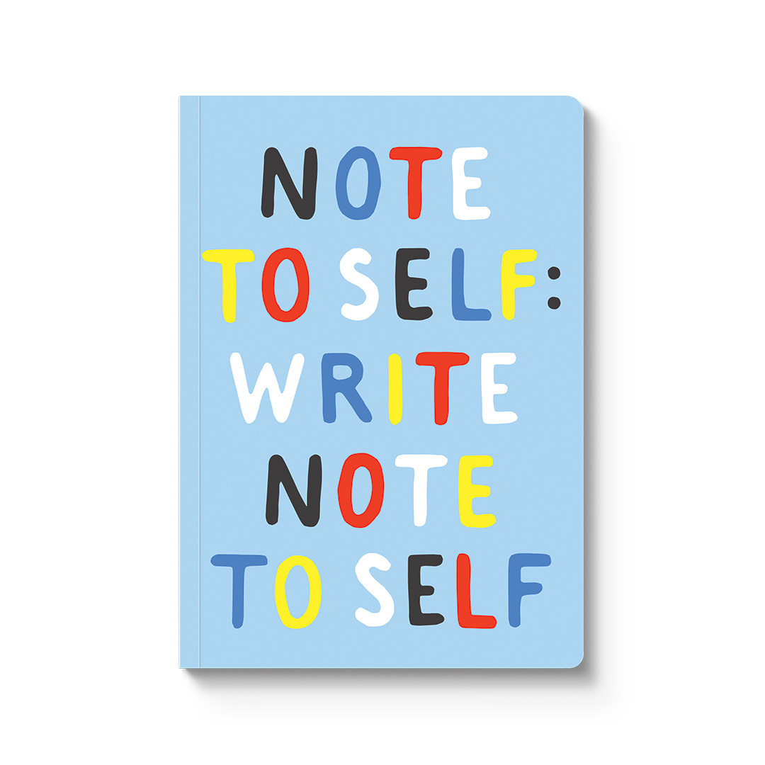 Picture of Note To Self Paperback Notebook (A5) (13086)