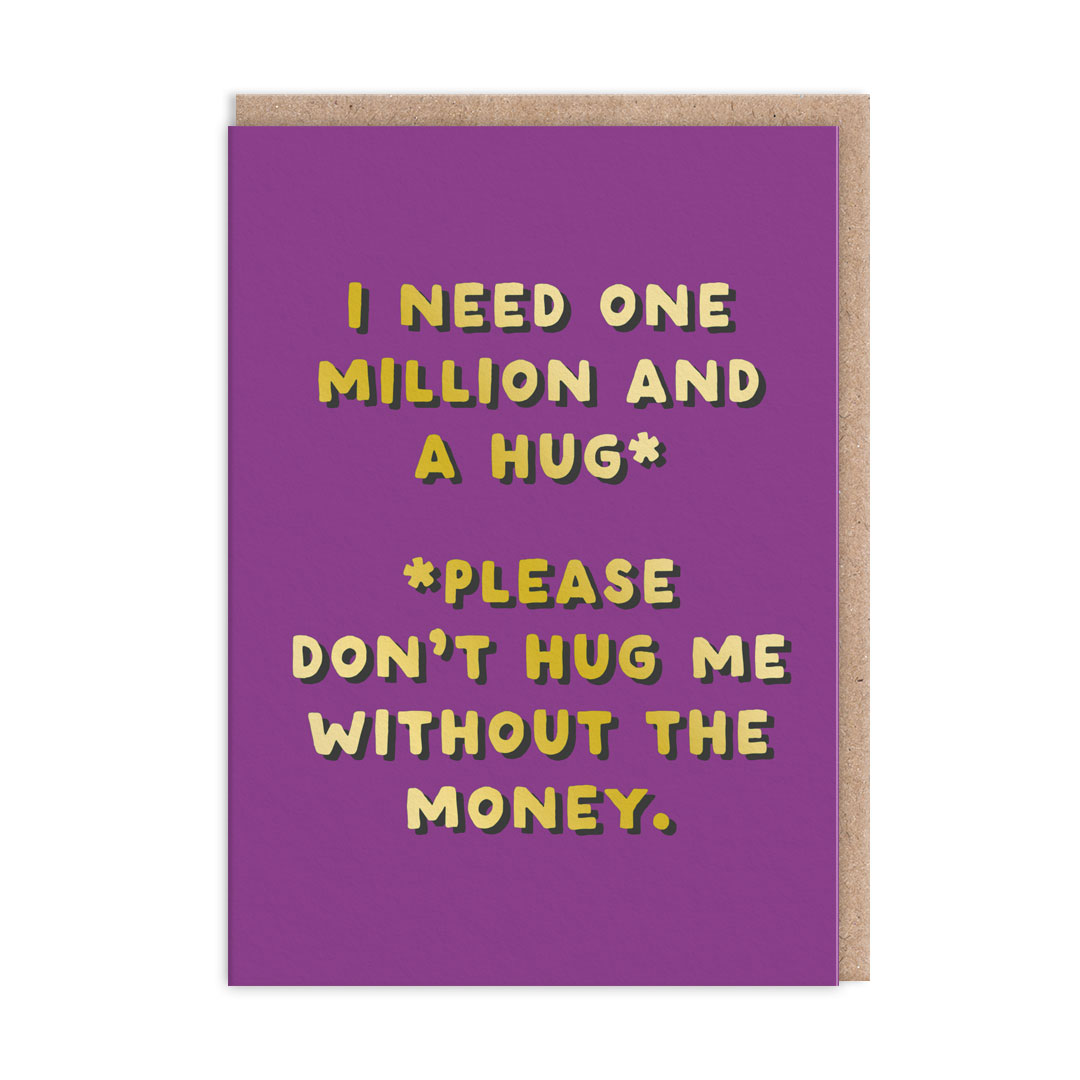 Picture of One Million Greeting Card (13089)
