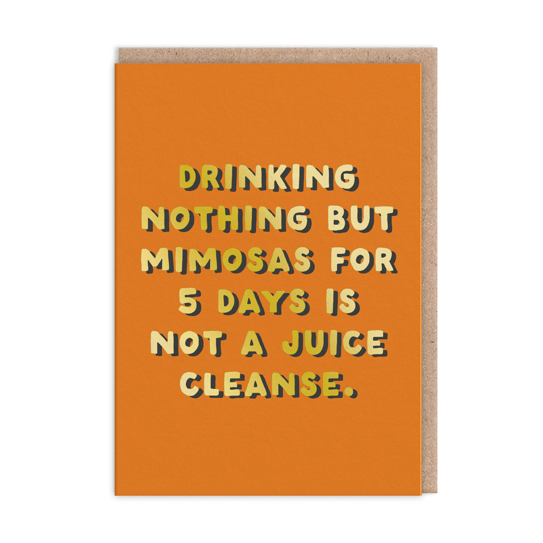 Picture of Mimosas Greeting Card (13090)