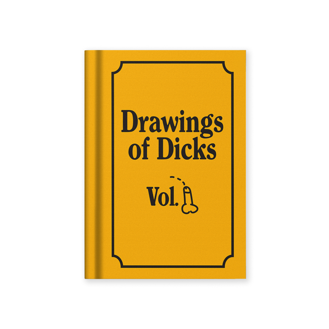 Picture of Drawings of Dicks Hardback Notebook (A7) (13267)