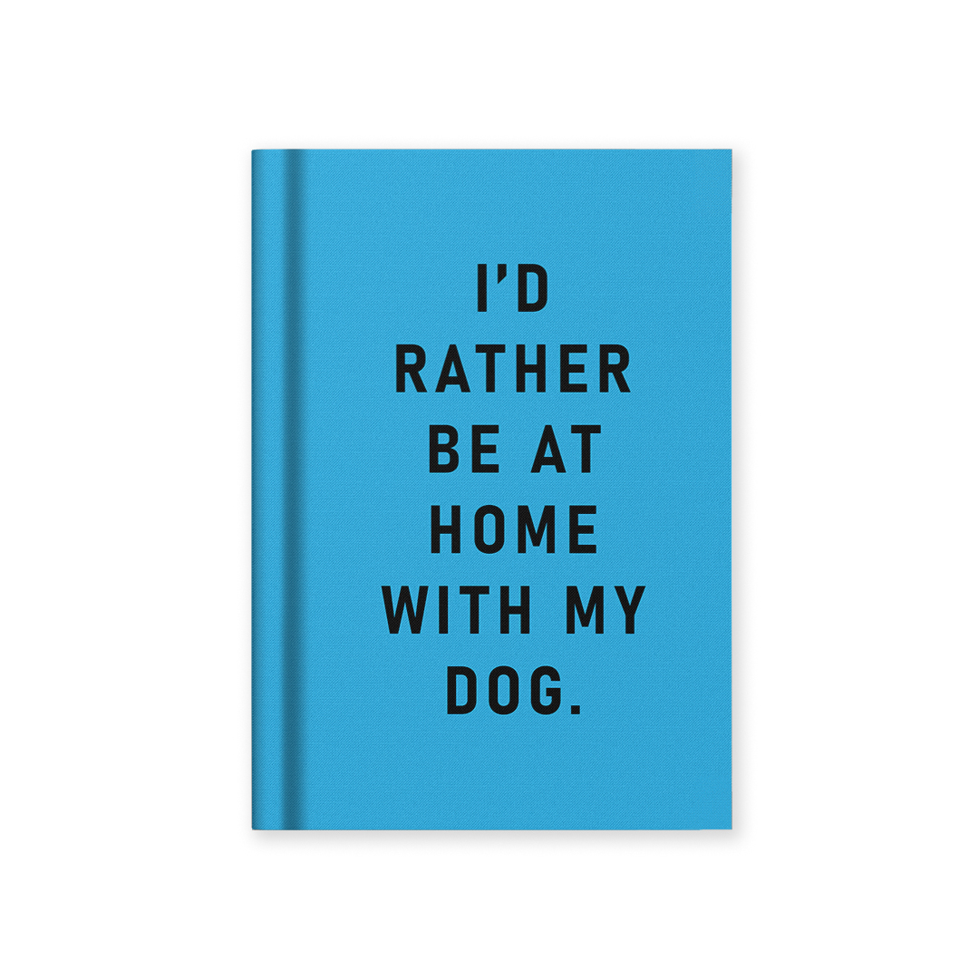 Picture of Home With my Dog Fabric Hardback (13278)