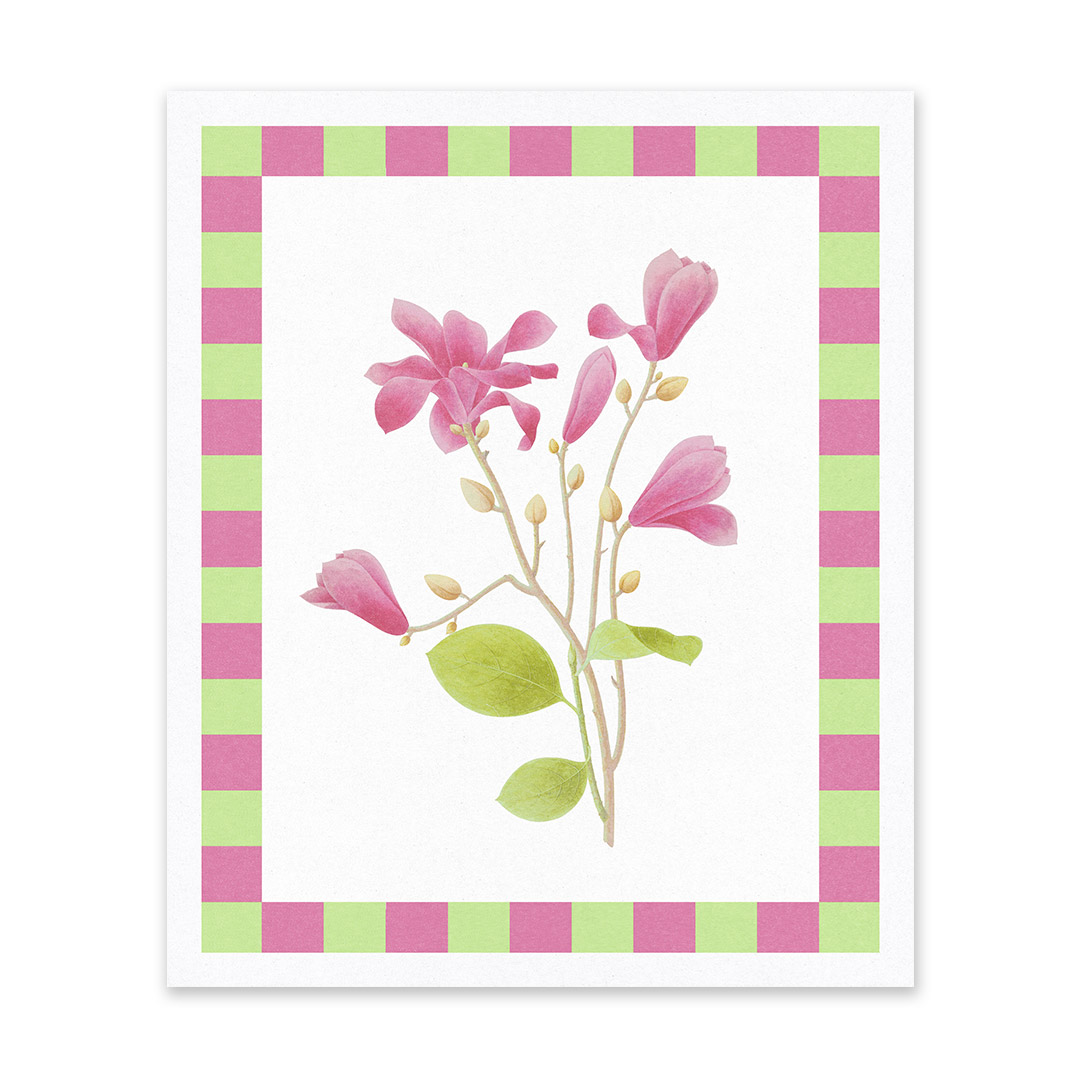 Picture of Magnolia Riso Print (10x12) (13286)