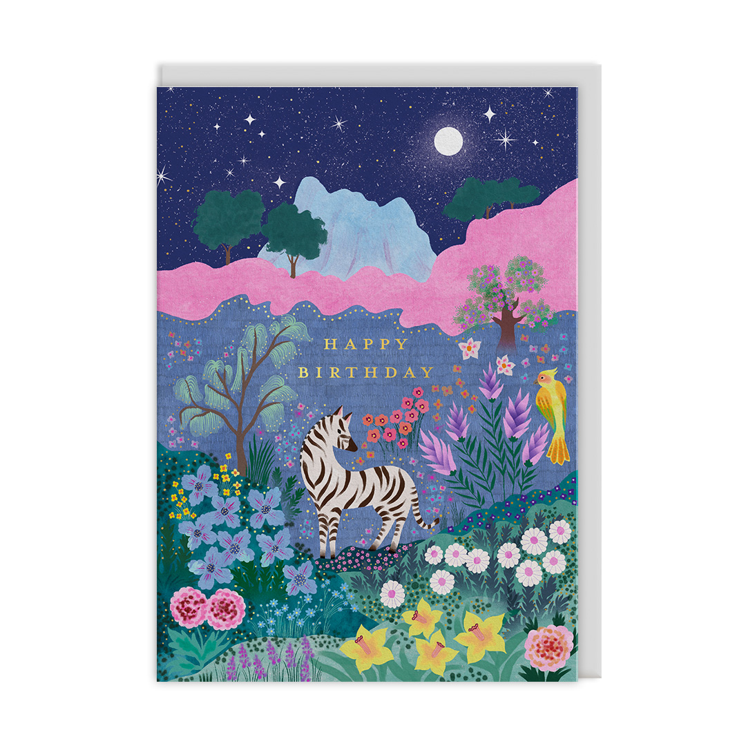 Picture of Moonlit Forest Greeting Card (13310)