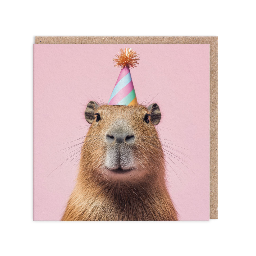 Picture of Capybara Greeting Card (13338)