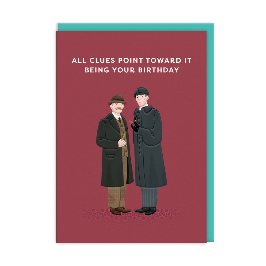Picture of Sherlock Holmes Greeting Card (13340)