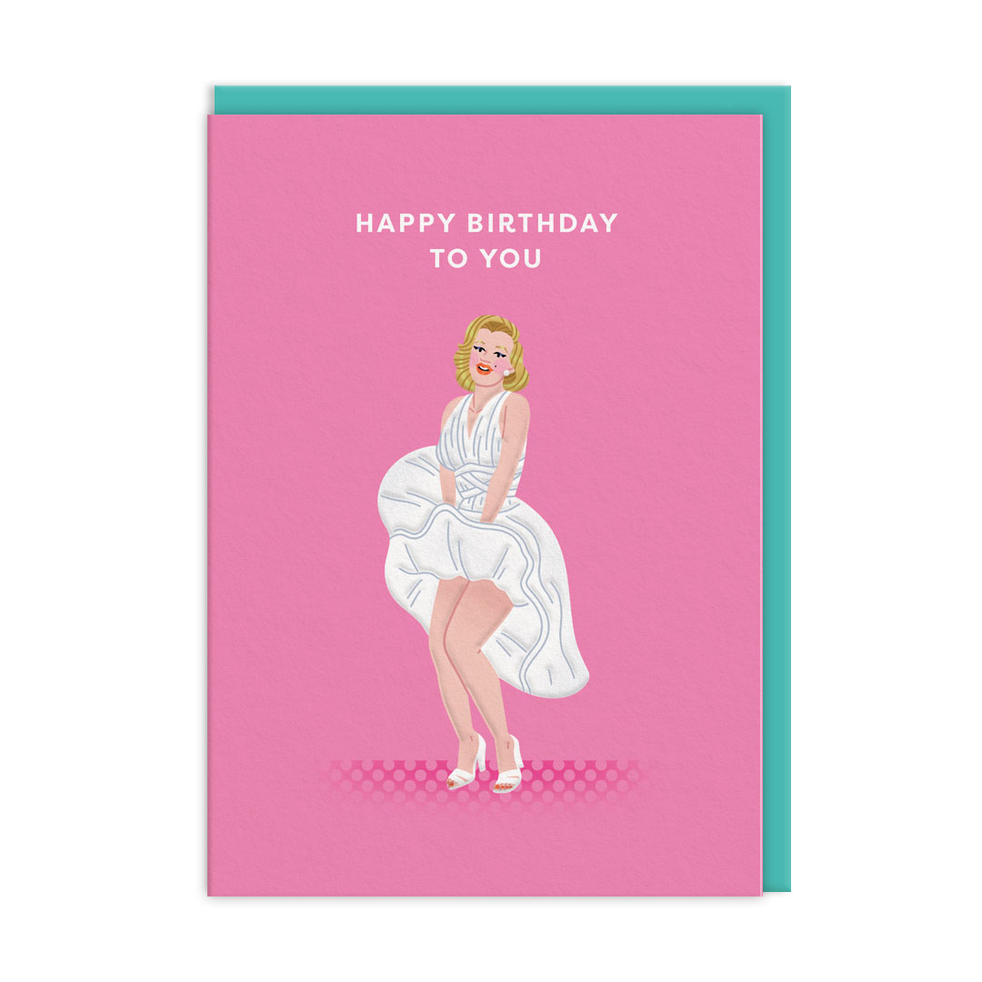 Picture of Marylin Monroe Greeting Card (13344)