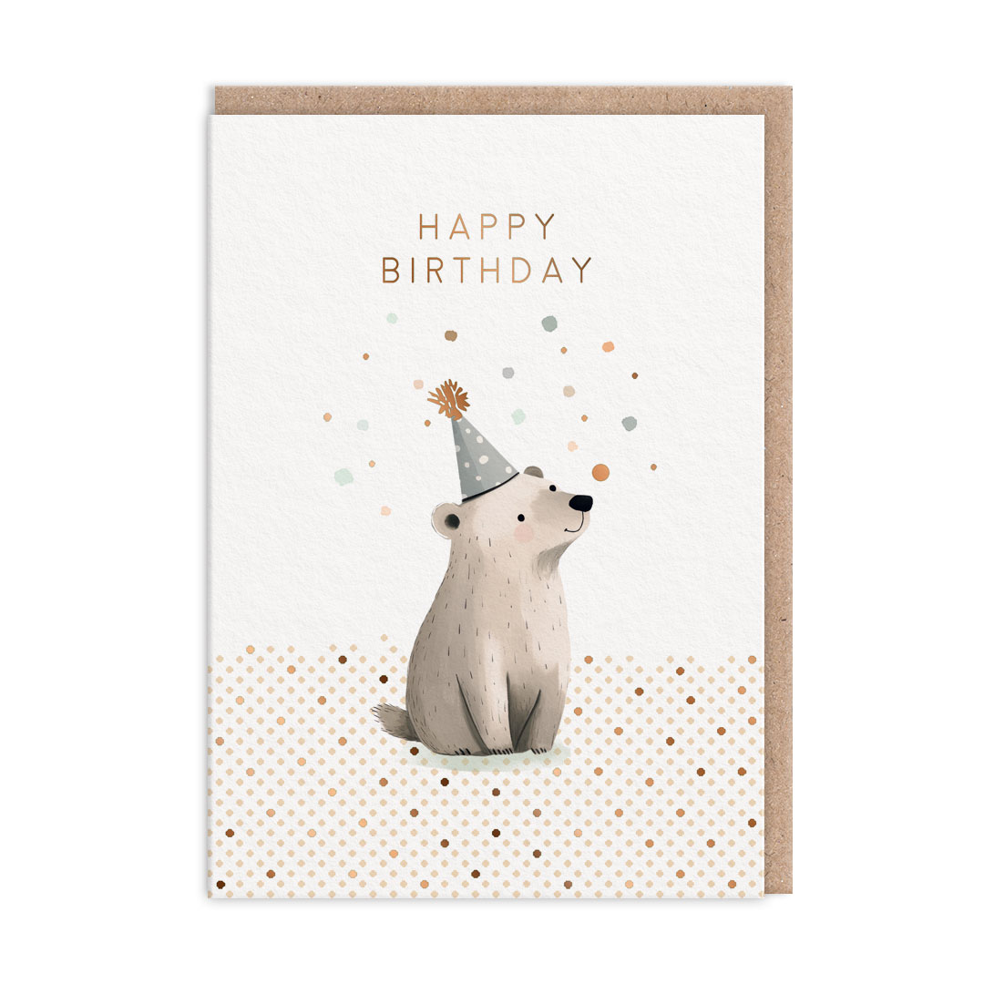 Picture of Bear Greeting Card (13351)
