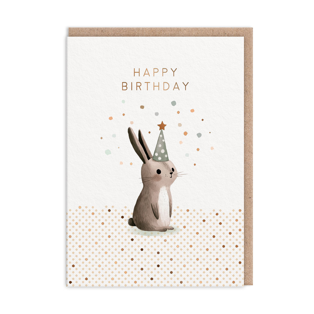 Picture of Rabbit Greeting Card (13352)