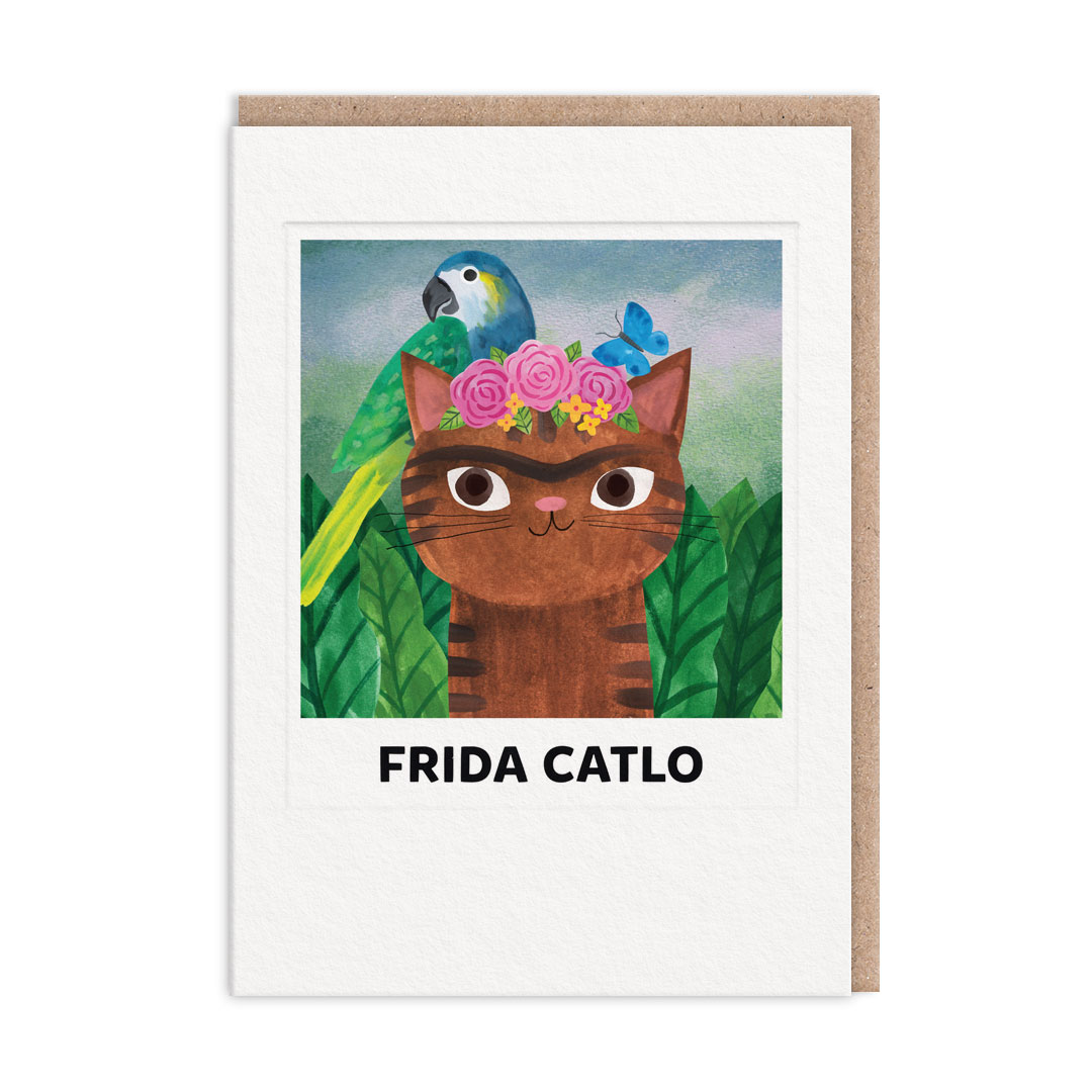 Picture of Frida Catlo Greeting Card (7x5) (13357)