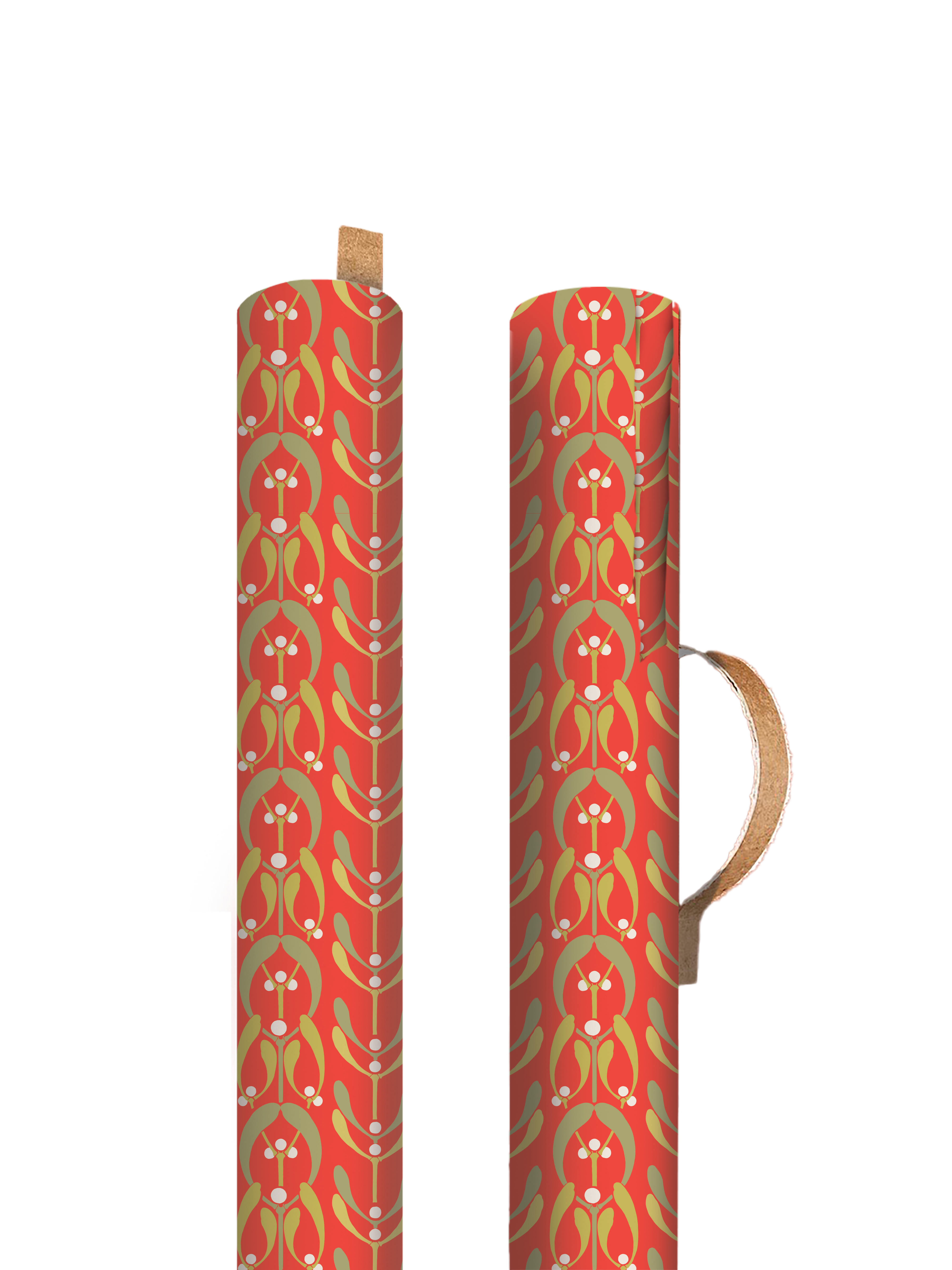 Picture of Mistletoe Single Roll Wrap (13386)