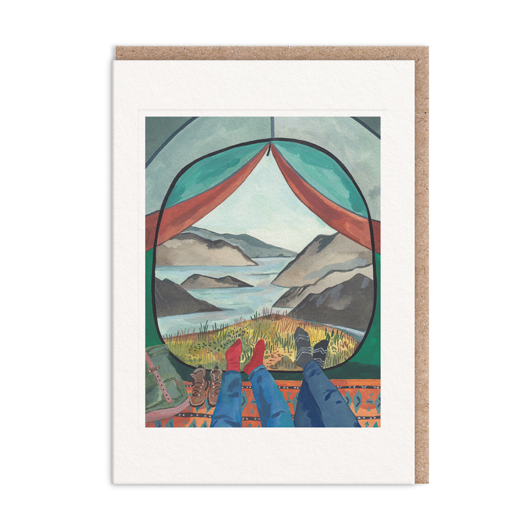 Picture of Tent Adventure Greeting Card (13390)