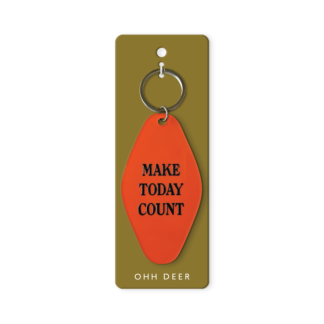 Picture of Make Today Count Keyring (13409)
