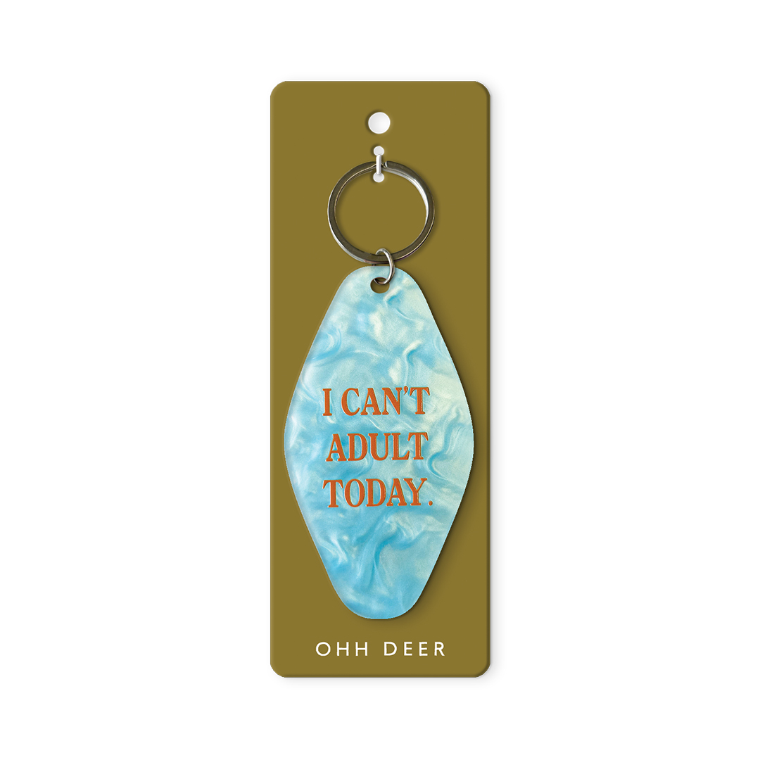 Picture of I Can't Adult Today Keyring (13410)