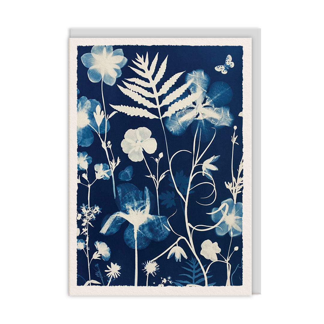 Picture of Poppies and Anenomes Greeting Card (13447)