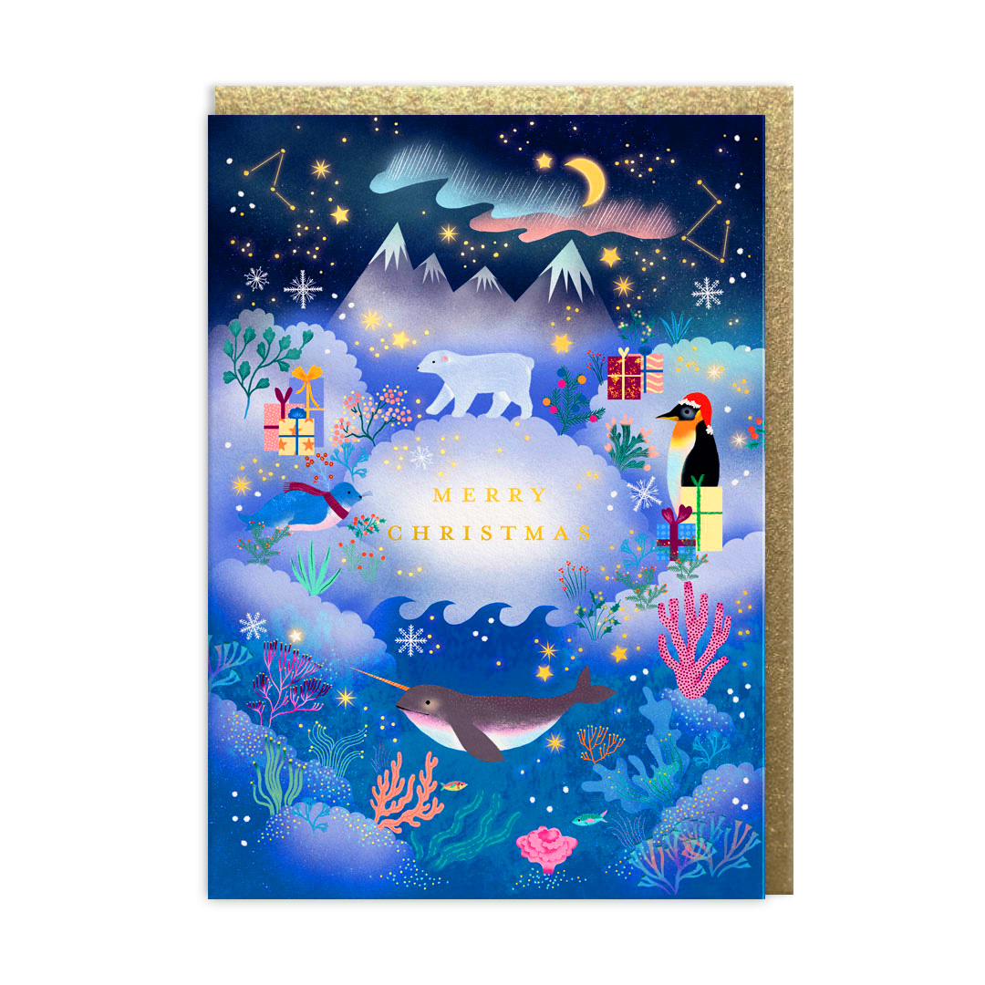 Picture of Christmas North Pole Greeting Card (13478)