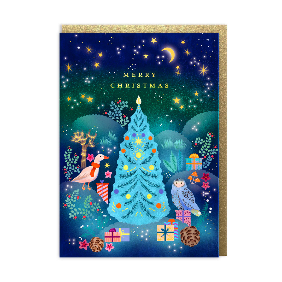 Picture of Christmas Tree Greeting Card (13479)