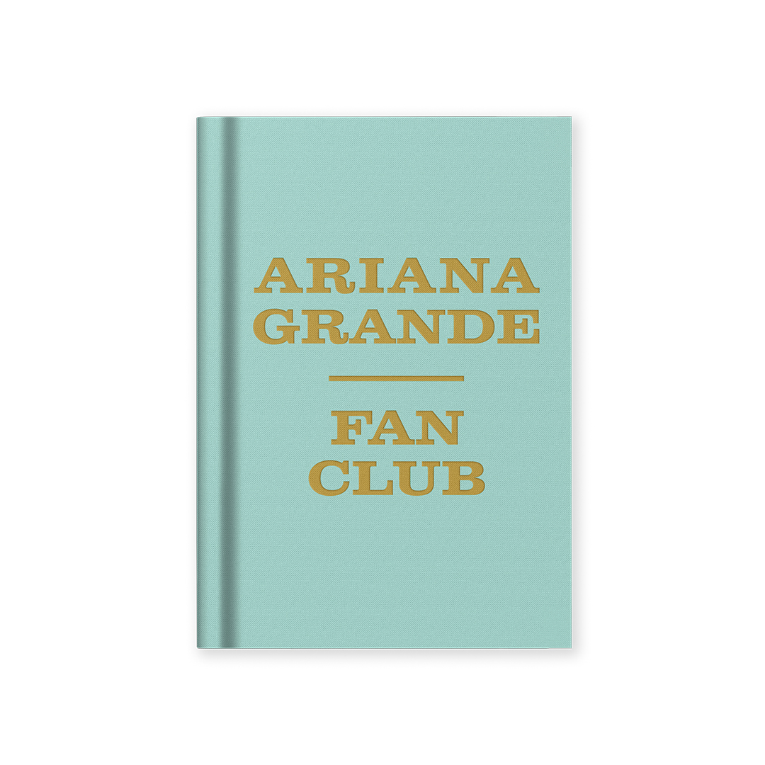 Picture of Ariana Grande Fan Club Hardback Notebook (13483)