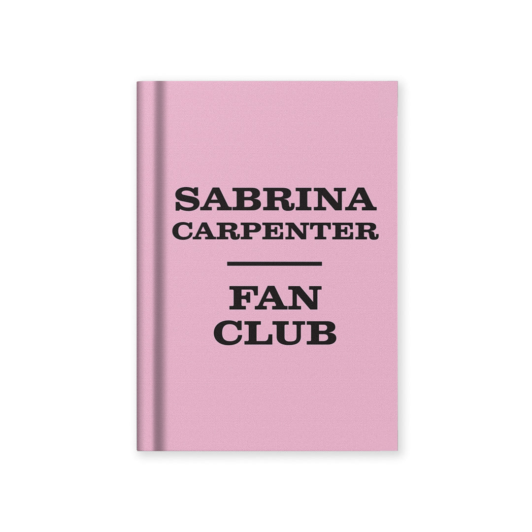 Picture of Sabrina Carpenter Fan Hardback Notebook (13484)