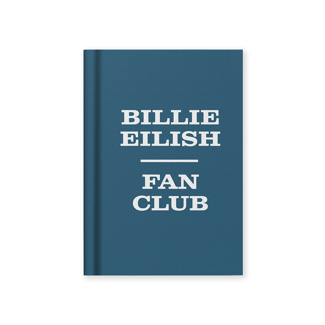 Picture of Billie Eilish Fan Club Hardback Notebook (13485)