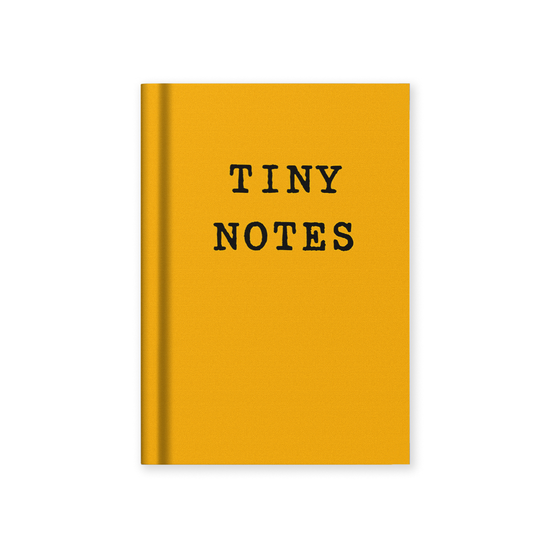 Picture of Tiny Notes Fabric Hardback Notebook (13495)