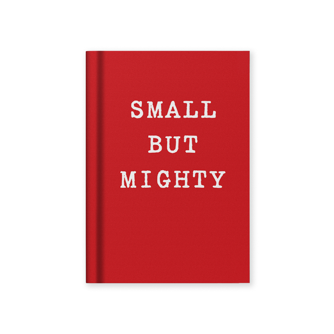 Picture of Small But Mighty Fabric Hardback Notebook (13497)