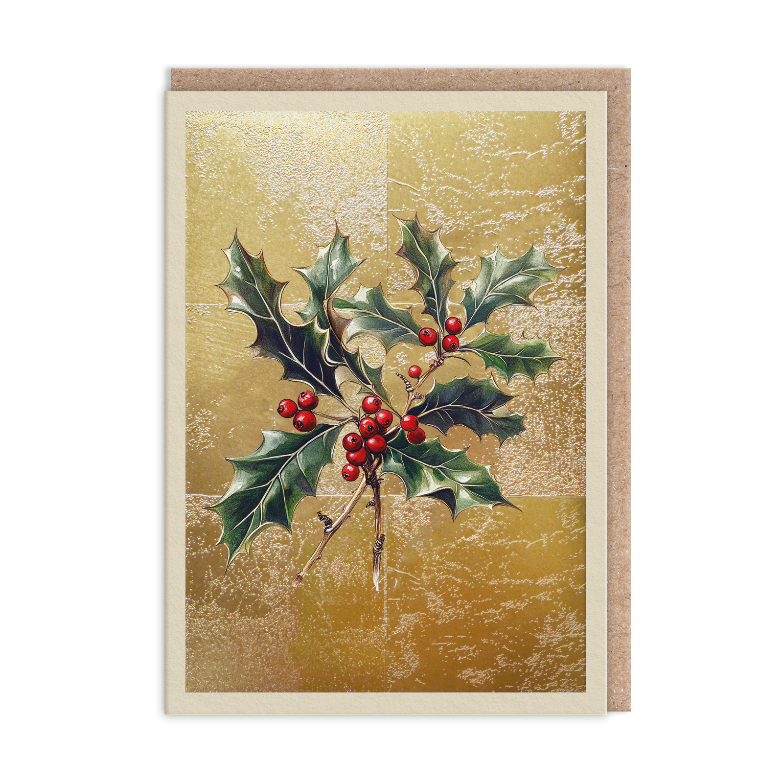 Picture of Holly Greeting Card (13504)