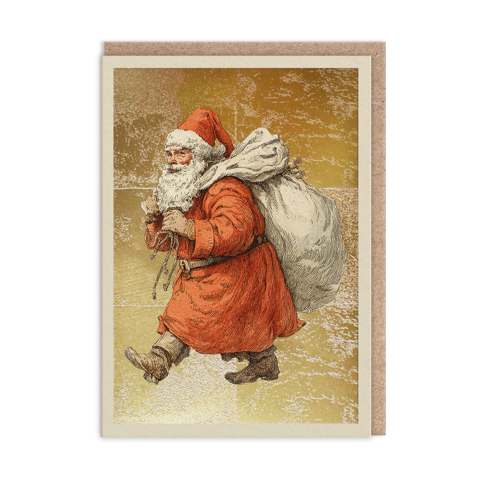 Picture of Santa Greeting Card (13505)