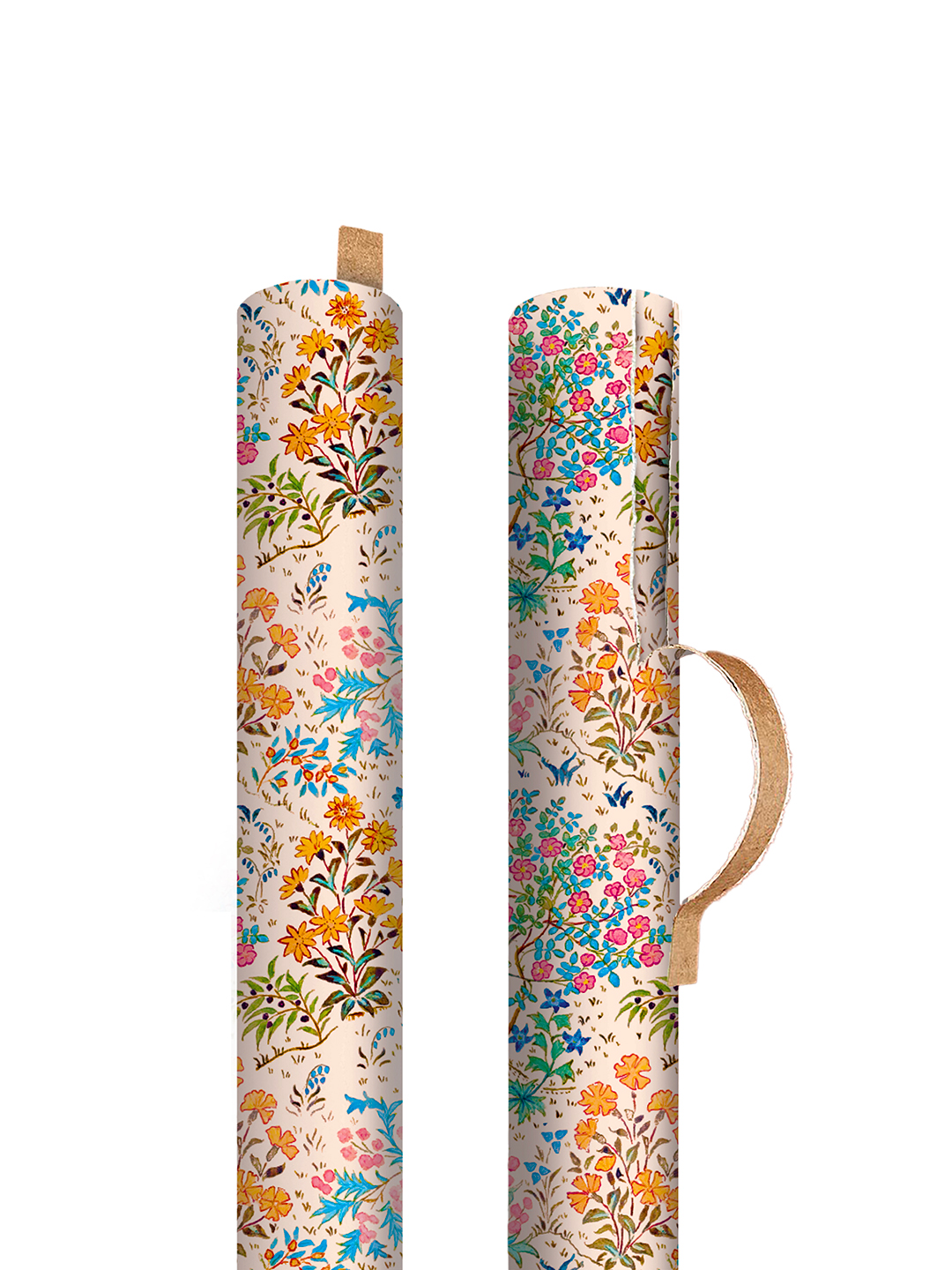 Picture of Neon Floral Roll Wrap Single Roll (13536)
