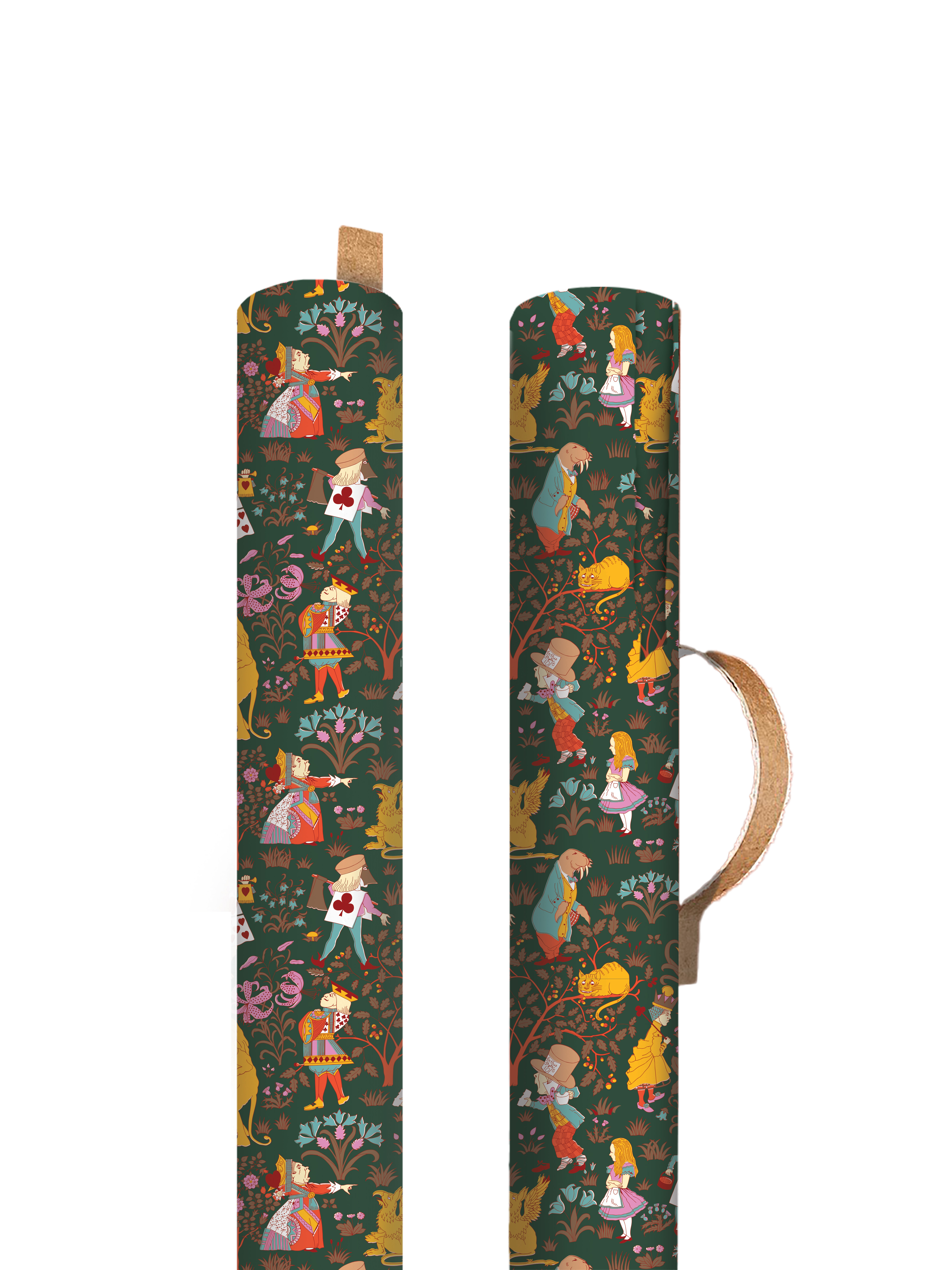 Picture of Alice in Wonderland Roll Wrap Single Roll (13537)