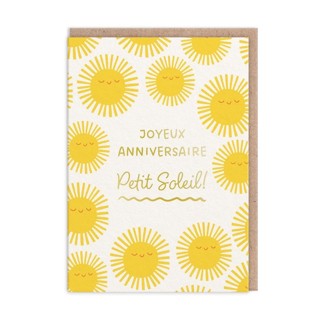 Picture of Joyeux Anniversaire Petit Soleil Mum (13591)