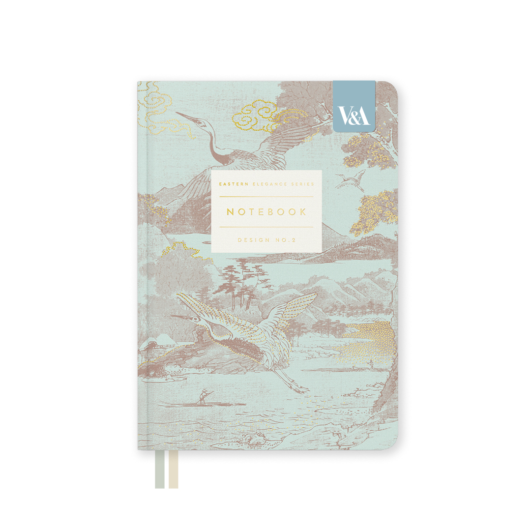 Picture of Eastern Elegance Cranes Hardback Notebook (13611)