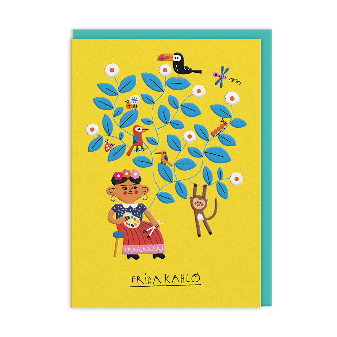 Picture of Frida Kahlo Greeting Card (13641)