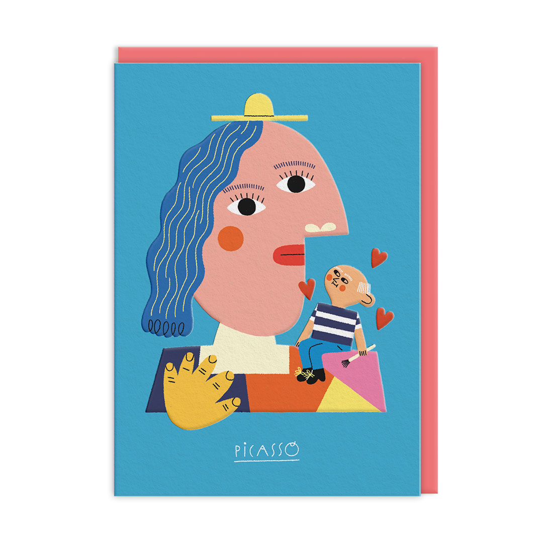 Picture of Pablo Picasso Greeting Card (13644)