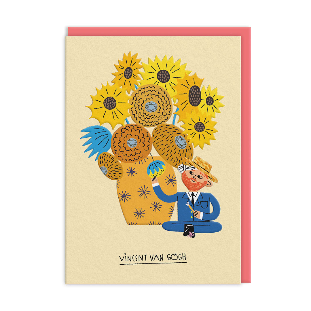 Picture of Vincent van Gogh Greeting Card (13648)