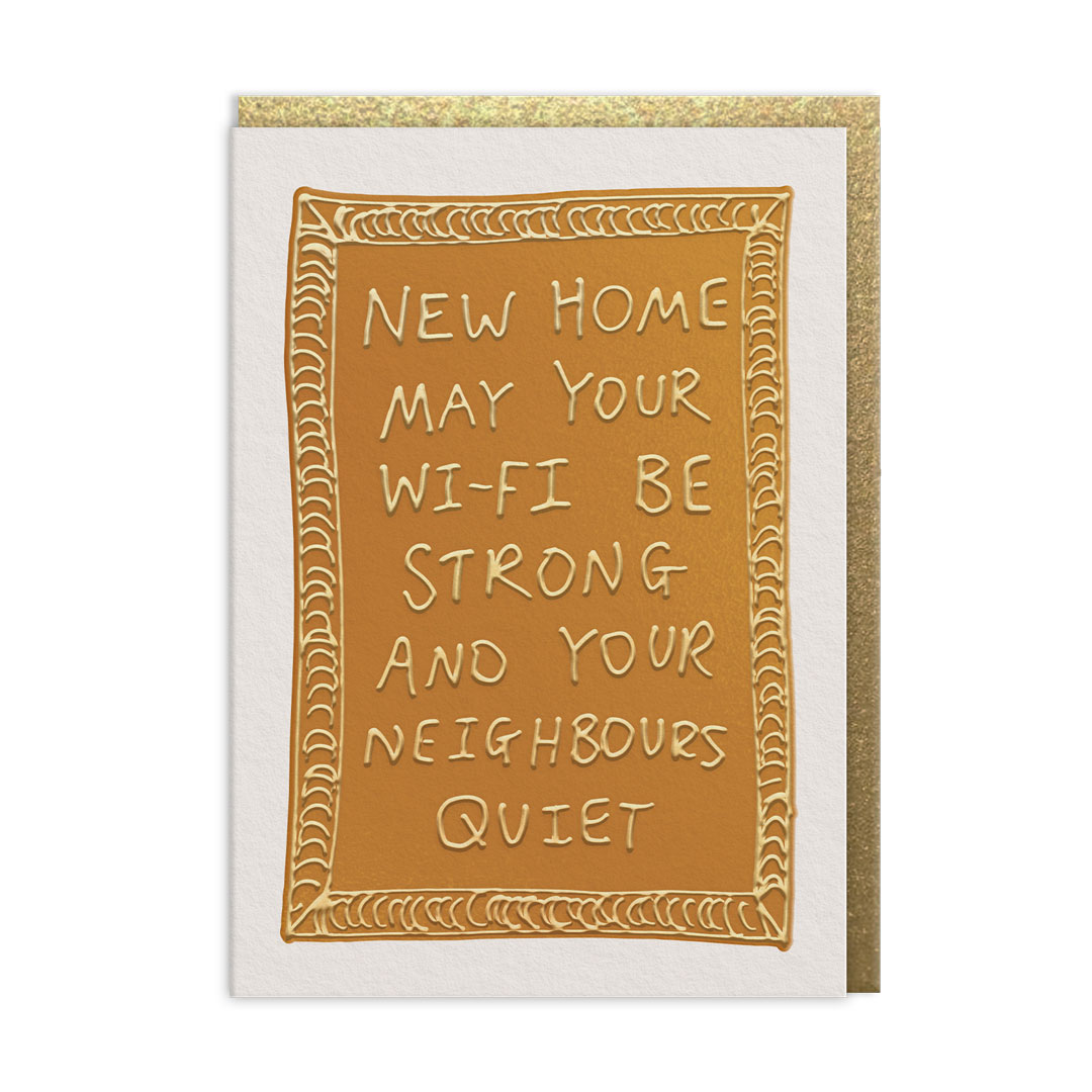 Picture of Quiet Neighbours Greeting Card (13701)