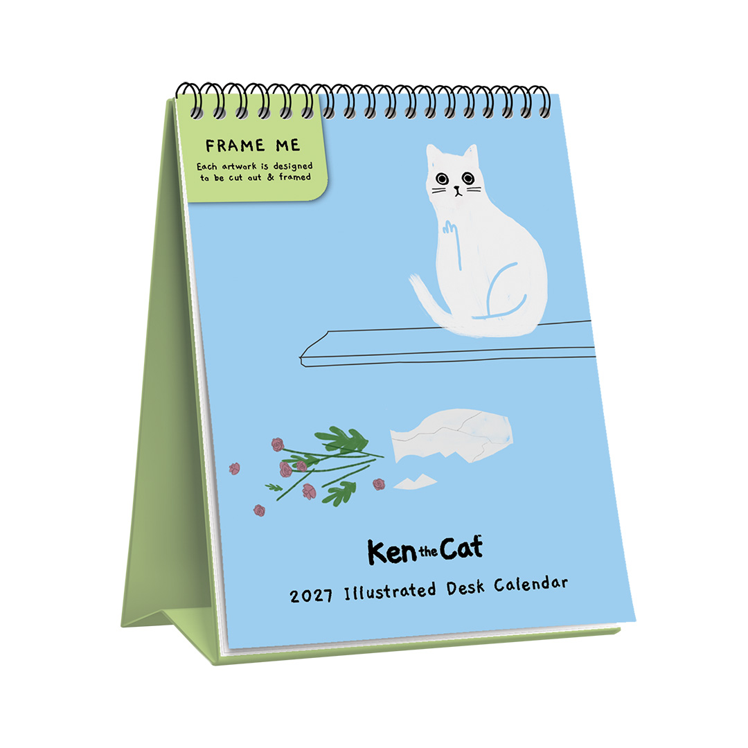 Picture of Ken The Cat Desk Calendar (13739)