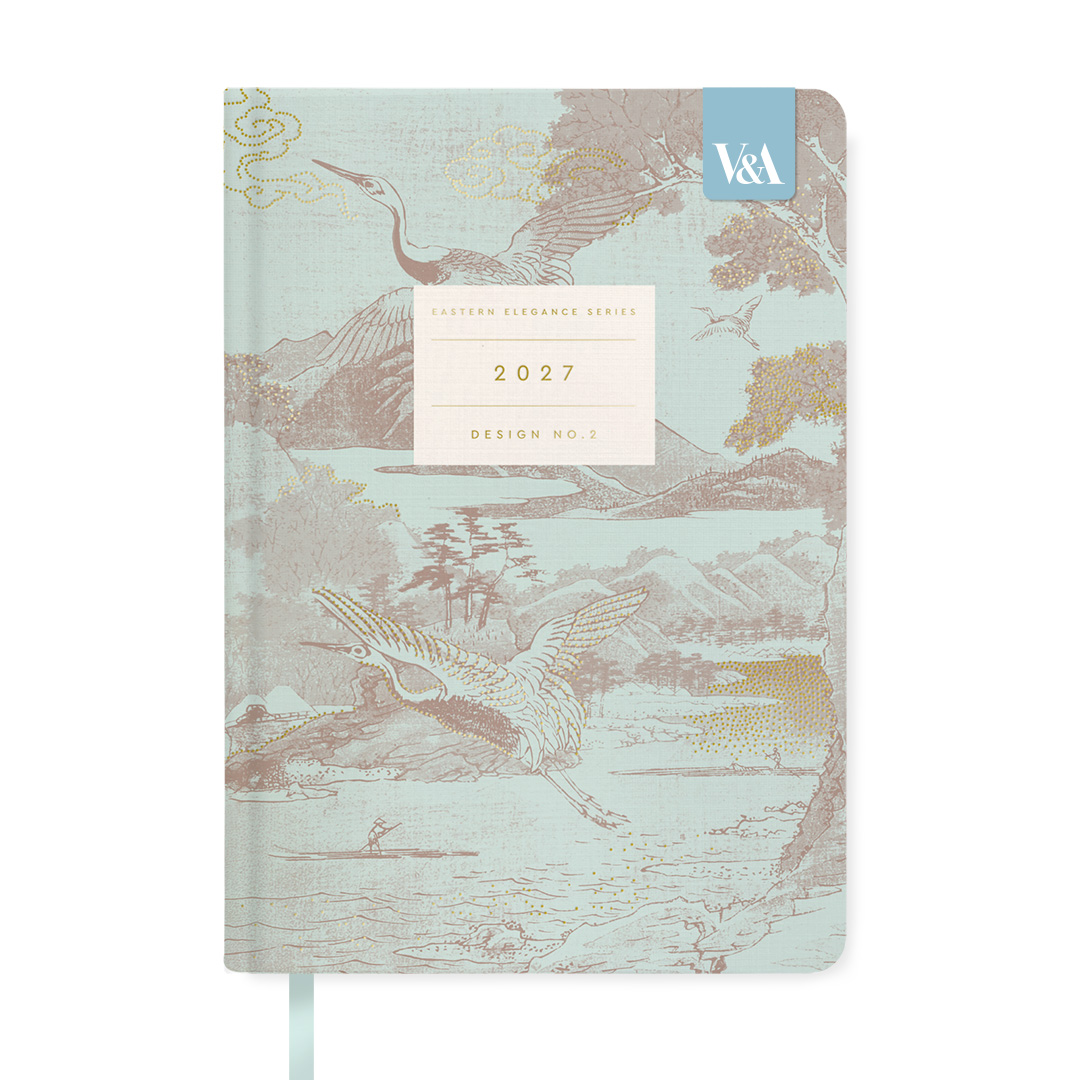 Picture of Eastern Elegance Flying Cranes Diary (A5) (13745)