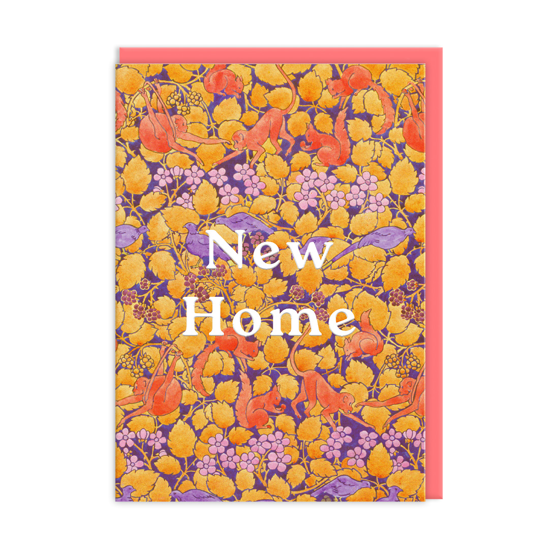 Picture of New Home Animal Parade Greeting Card (13756)