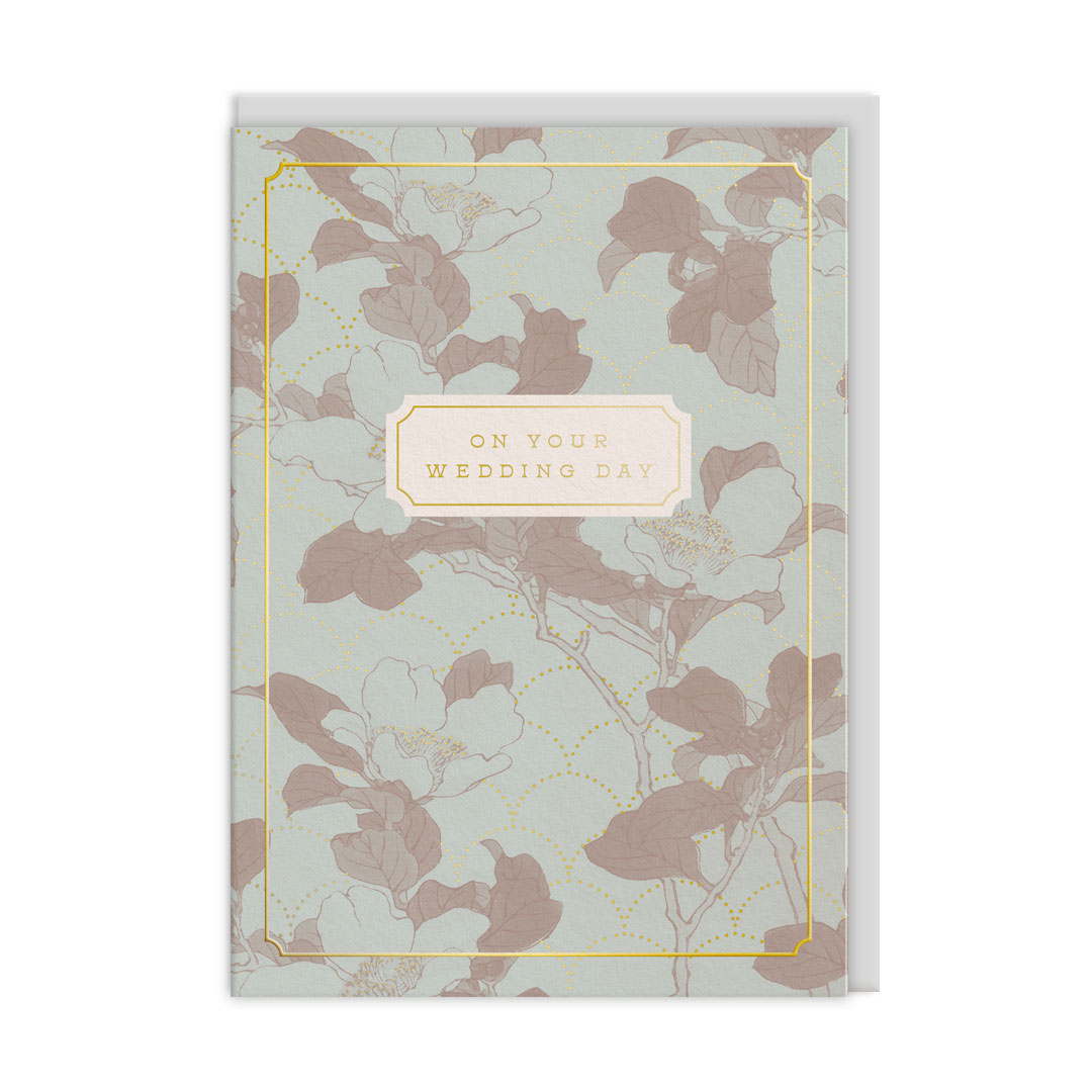 Picture of Wedding Tree Peony Greeting Card (13759)