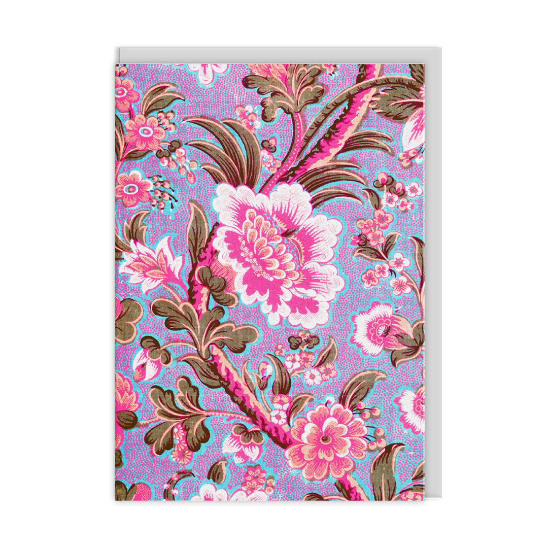 Picture of Neon Floral Greeting Card (13760)