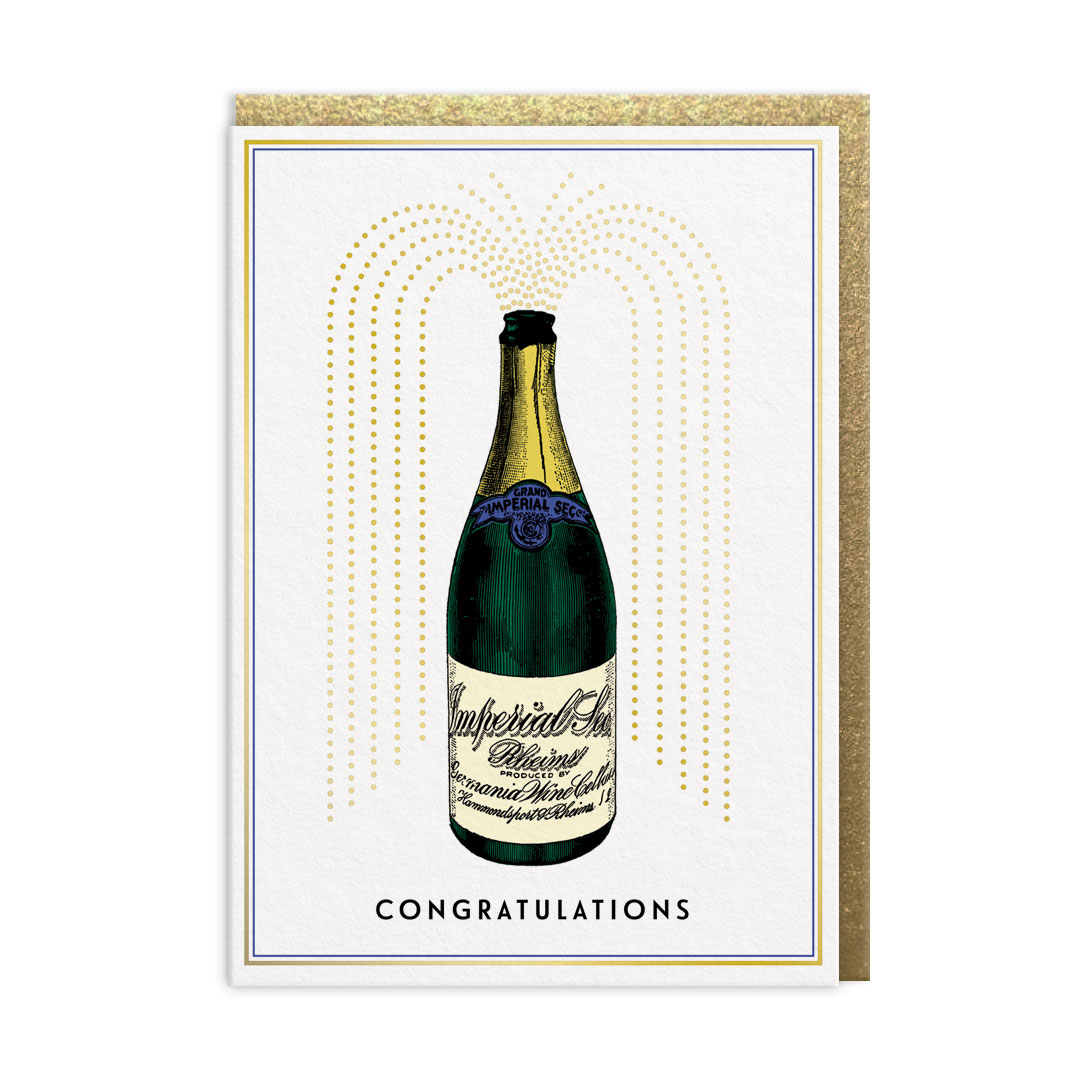 Picture of Champagne Congrats Greeting Card (13769)